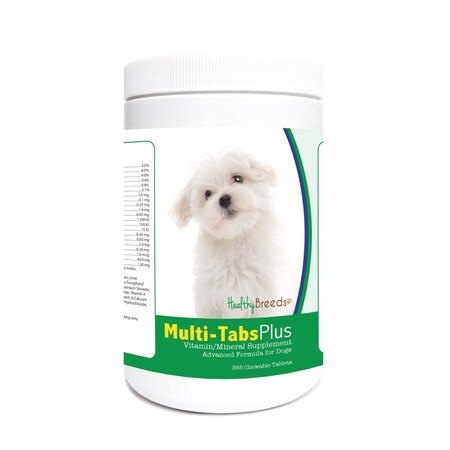 Healthy Breeds Maltese Multi-Tabs Plus Chewable Tablets, 365PK 840235122710